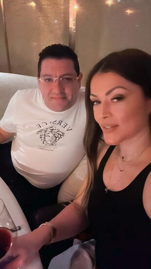 Angelo Mitsotakis and his wife Rodi Tzani, Photo Credit: Rodi Tzani