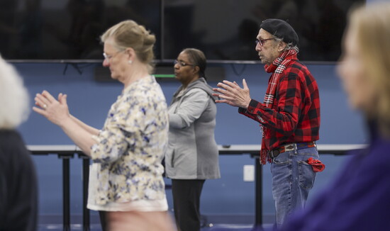 Community members participate in a COA Tai Chi for Fall Prevention workshop at Countryside YMCA.