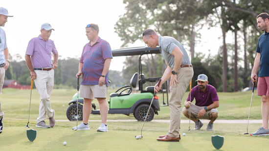 Josh Raines, Jim McNair Jr., Bradley McMillian, Taylor Braithwaite, and Sam Grimes