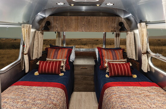 A modern home on wheels, rooted in Western heritage.