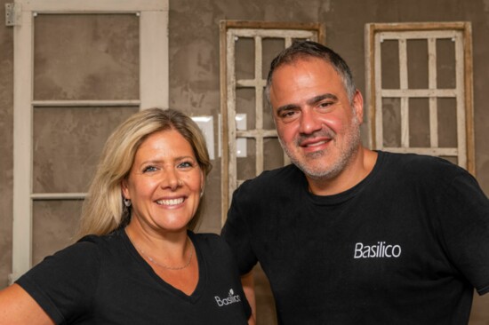 Basilico owners Joey Trani and Kari LaSpisa 