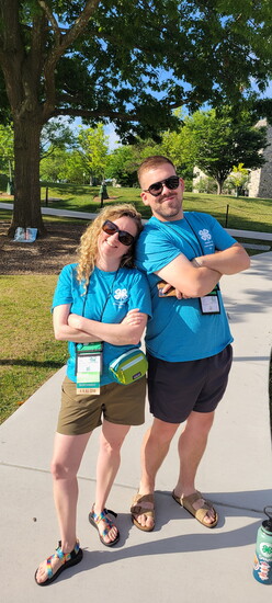 State 4-H Congress, 2024. Sarah Brown and Sam Leech. Photo Credit: Addison Kimble.