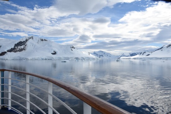 Cruising through Antarctica