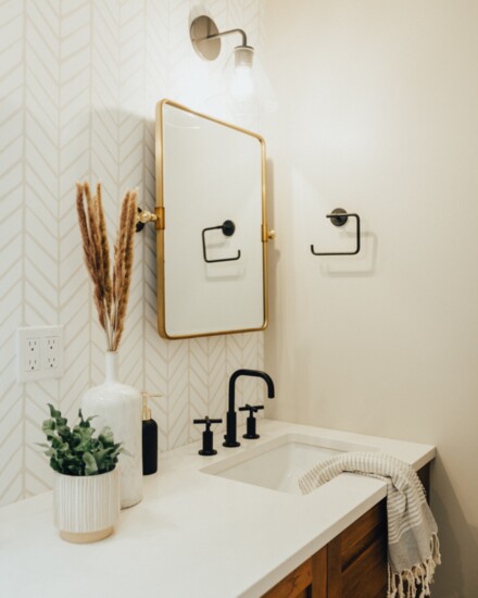 Guest Bathroom  with Timeless Style