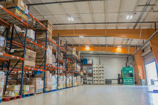 All Faiths Food Bank's expanded warehouse