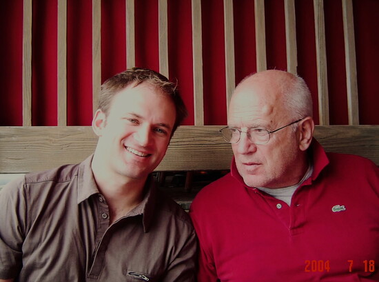 Alex Lehr and Henry Lehr in 2004.