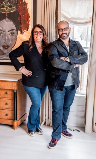 Siblings Robin and Jeffrey Selden. 