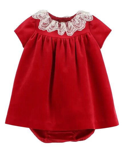 1. Deluxe Velvet Float Dress