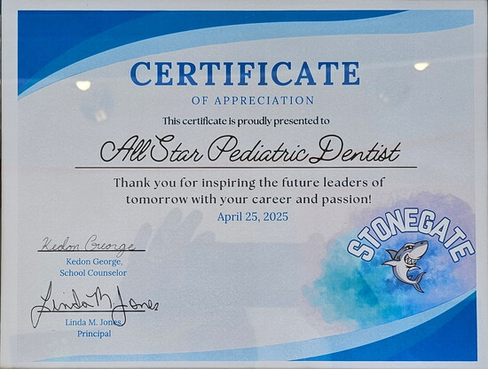 Certificate of Appreciation for Volunteer Work