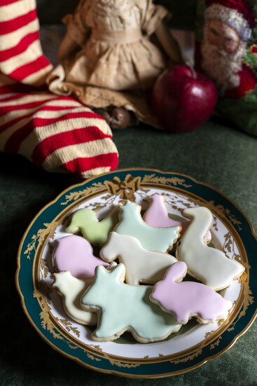 Frosted Christmas Cookies