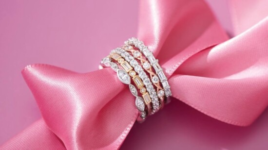 Draw attention to your dazzling diamond ring!