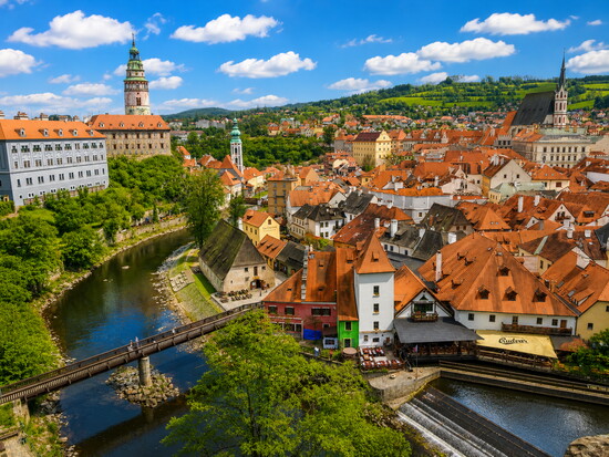 Český Krumlov’s red rooftops and winding streets made it a storybook favorite.