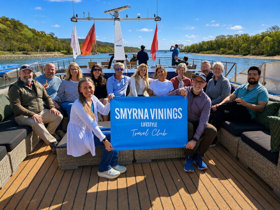 Travel Club travelers brought a little Smyrna Vinings spirit along for the journey.
