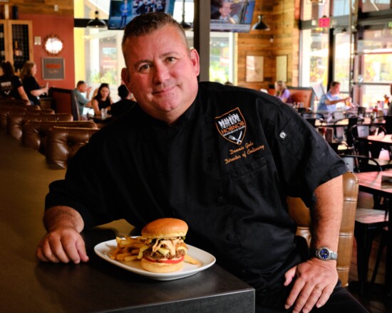 HOBNOB Donnie Gale with Chorizo Burger