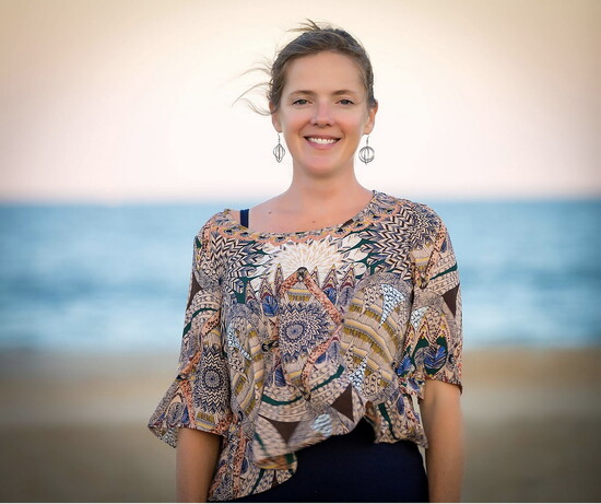 Our author in the pink of gut health