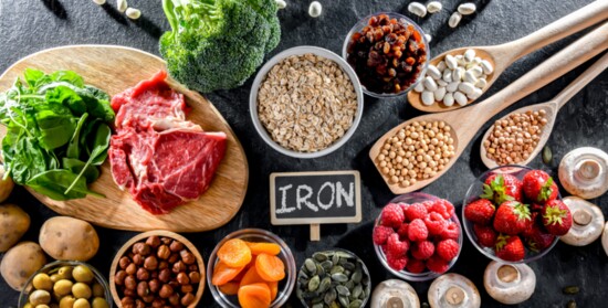 be sure to get enough iron