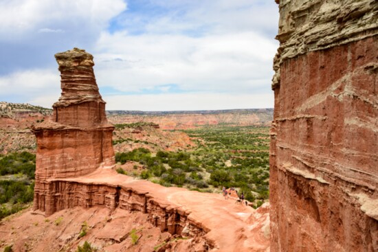 Second in size only to the Grand Canyon, Palo Duro Canyon is 800 feet deep and contains 15,000 acres of hiking and biking trails. 