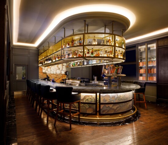 The Toscana Bar in Barfield Hotel offers a warm and inviting ambiance.