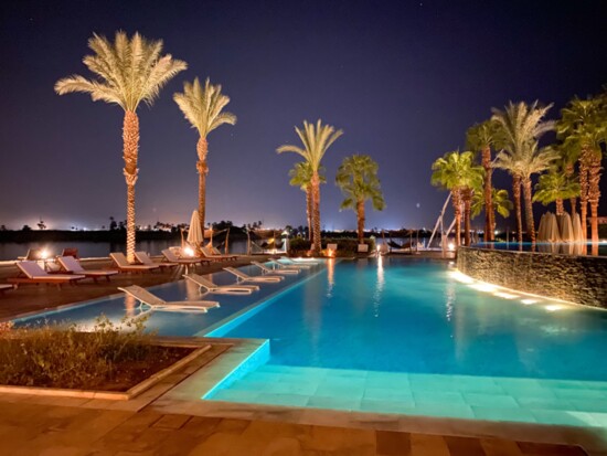 Pool at Hilton Luxor