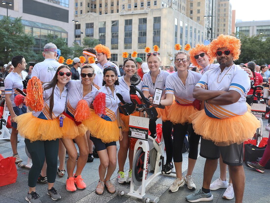 2025 CycleNation, an October AHA fundraising event on Fountain Square. 2026 date to be announced.