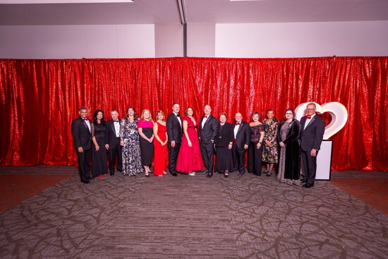 AHA supporters enjoy the Heart Ball, a February fundraiser.