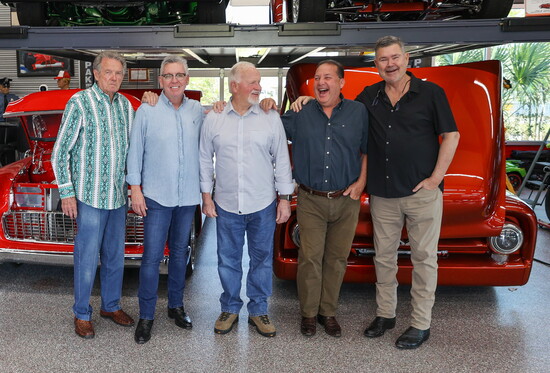Cary Thigpen, Clyde Collins, Jimmy G. Harrell, Rob Allende, and Hal McLarty