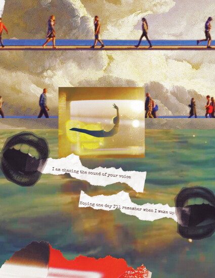 Chasing, by Amor Roldan.