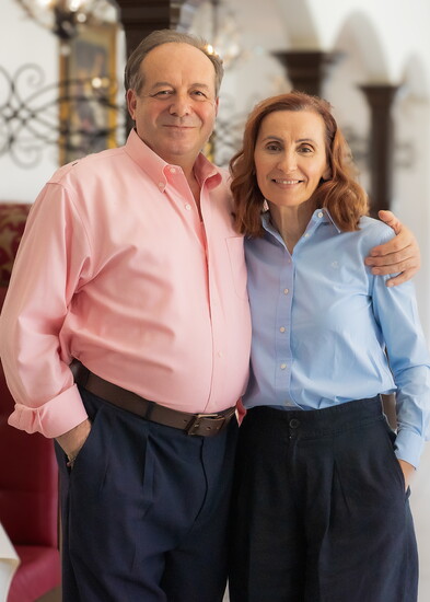 Dr. Alfred and Dr. Vjosa Limani, owners of Amore Fine Dining & Spirits.