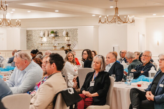 Lunch was served at The Olana Design Center in Hickory Creek