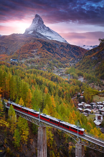 Take in sweeping alpine views across Switzerland’s Valais region.Photo by Rudi 1976