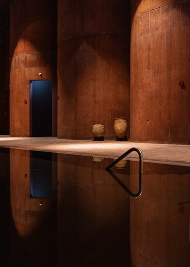 Les Bains Publics at Hotel Borsari in Martigny. Photo by Steve  Booker