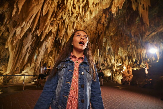 Towering stalactites