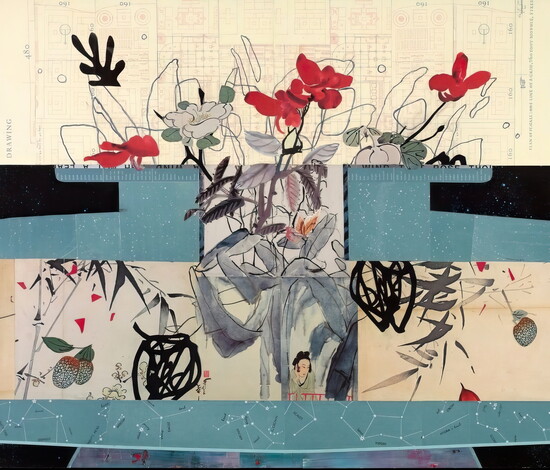 Frances McCormack transforms botanicals into layered spaces of reflection