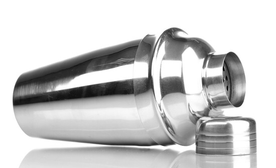Cocktail shaker.