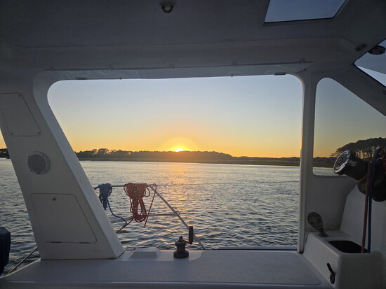 Sunset on the Alyosha. Photo Credit: Jennifer Waldera