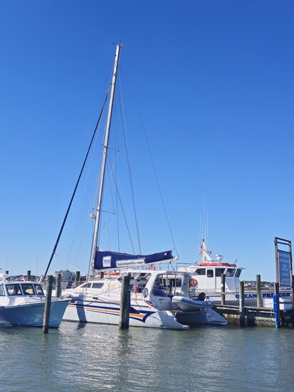 The Alyosha sailboat. Photo Credit: Trevor Joppich