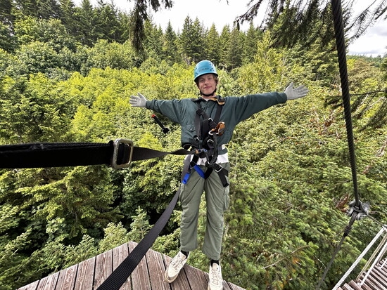 Hangin' Out at Pumpkin Ridge Zip