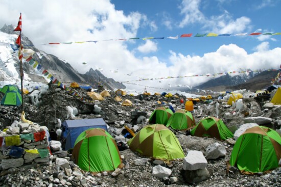 Tents at Everest Base Camp