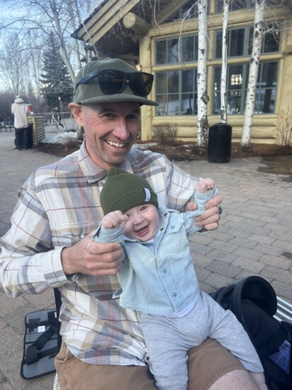 Ray and his son