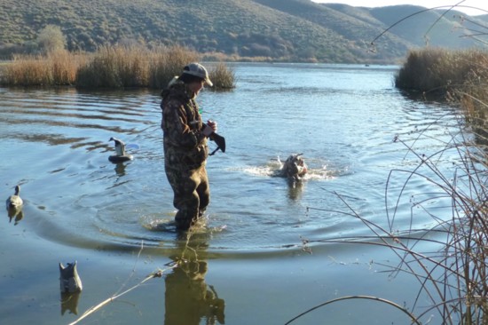 The Snake River is a favorite place for waterfowl hunters.