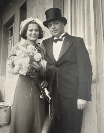 Margo and John, Jan. 1939