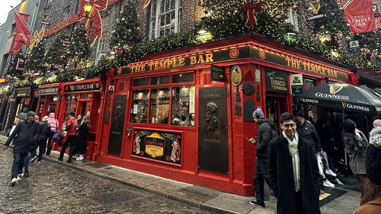 Temple Bar is one of the most Instagrammable pubs in Dublin.