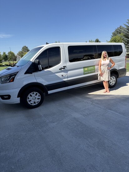 Angie Miles, the owner of Sunshine Wine Tours