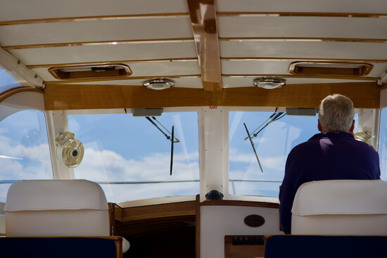 Lyman Morse Monhegan 30' Jet Boat Tarka Captained by Greg Raucci 
