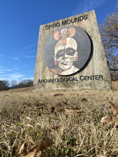 The Spiro Mounds Archeological Center. Photograph by By Heide Brandes