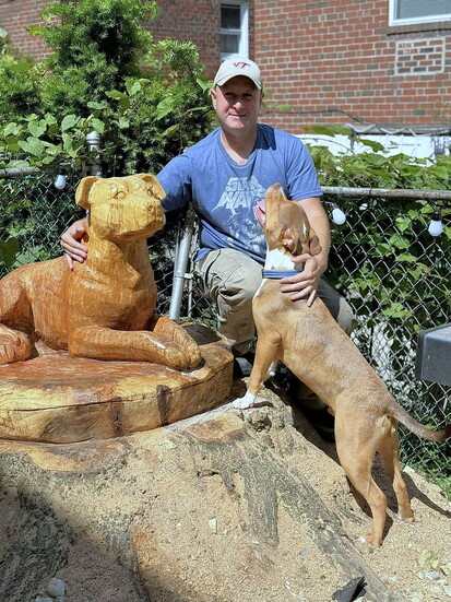 Viacheslav "Slava" Kuzema, wooden sculptor/artist 