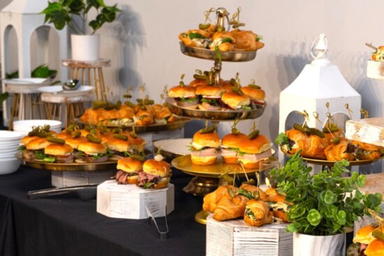 Farmhaus Catering served for attendees.