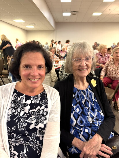 Executive Assistant Cathy Gonzales and Executive Director of Knoxville-Knox County Community Action Committee (CAC) Office on Aging Barbara Kelly