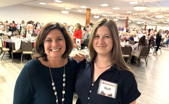CAC Office on Aging Director of Nutrition Judith Pelot, and MPH, Program Manager with Knoxville-Knox County CAC Nutrition Services Sara Keel