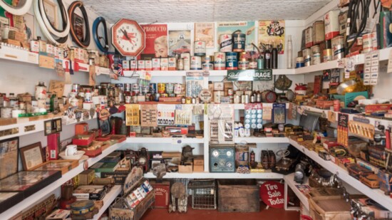 Dave collects automotive industry memorabilia as well as antique automobiles.